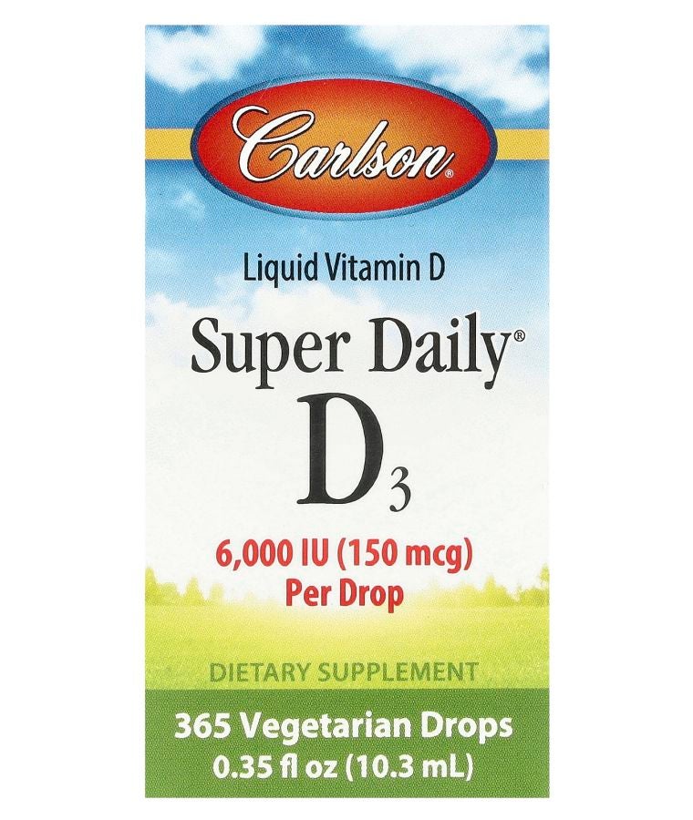 Super Daily® D3 150 mcg (6000 IU) 0.35 fl oz (10.3 ml)