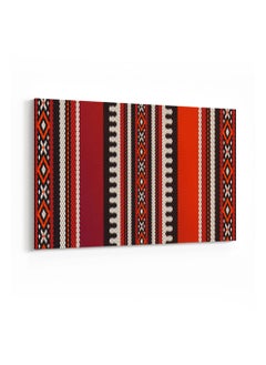 LOWHA Framed Canvas Wall Art Stretched Over Wooden Frame, Arabian Sadu Theme Landscape Orientatio Painting, For Home, Living Room, Office Decor  - Image 5