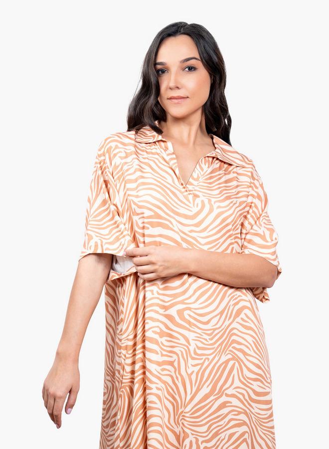 Aadaraya All-Over Print Sleepshirt - Image 3