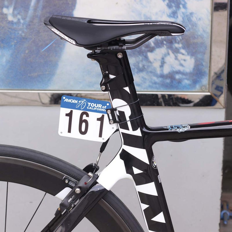 Panmout Best Tek Bike Racing Number Plate and Bike Racing Number Plate Mount, Race Number Plate and Cycling Number Holder - Image 3