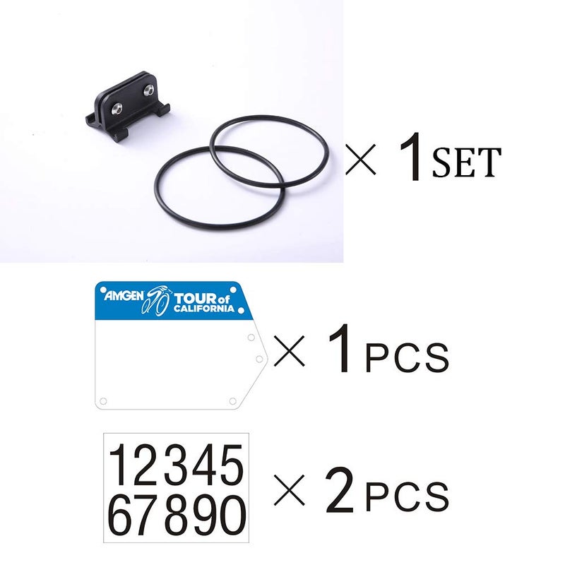 Panmout Best Tek Bike Racing Number Plate and Bike Racing Number Plate Mount, Race Number Plate and Cycling Number Holder - Image 2