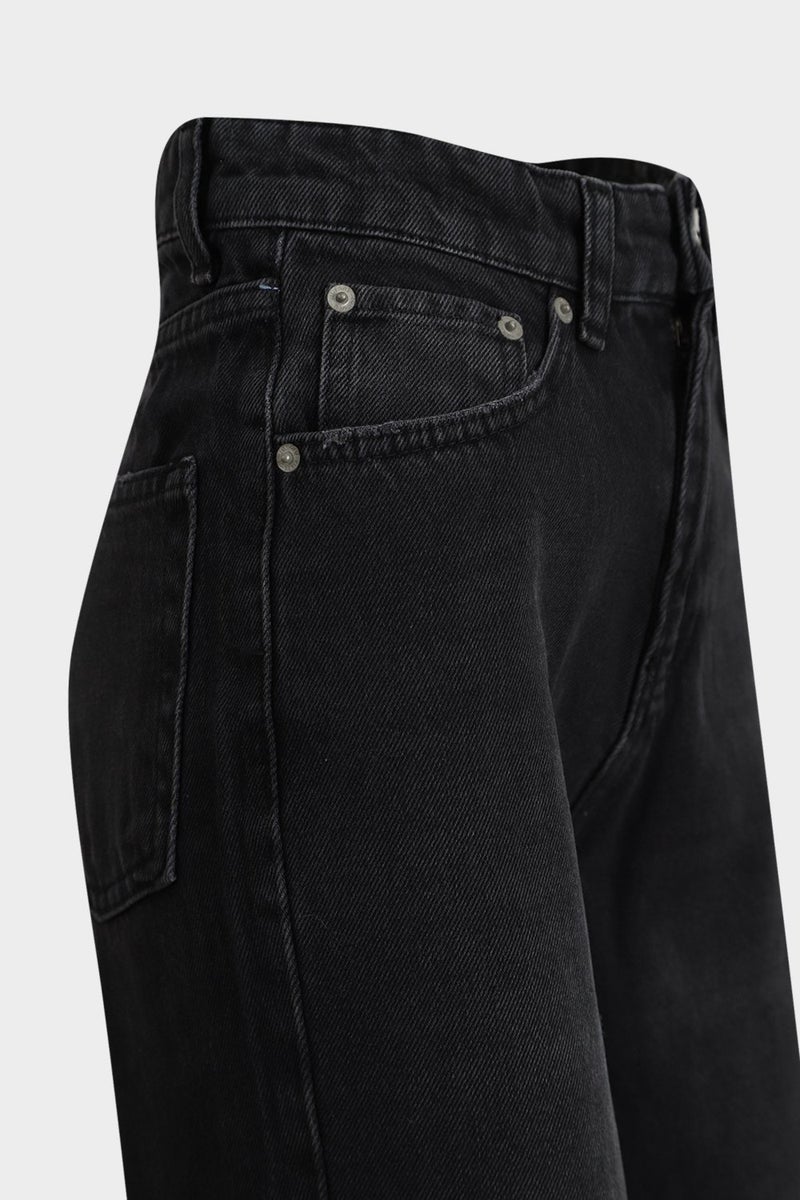 Açelya Okcu AÇELYAOKCU High Waist Straight Leg Short Leg Seamless Jeans  - Image 2
