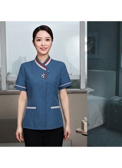 KUYING New Summer Cleaner Work Clothes 