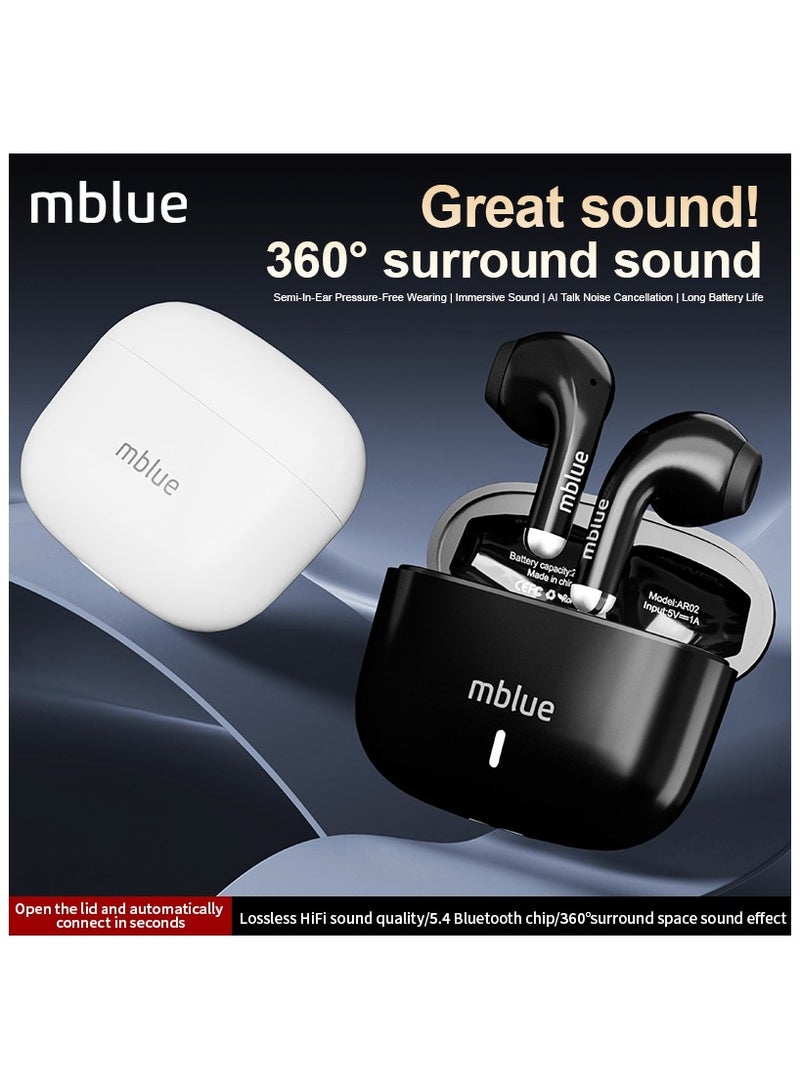 mblue TrueWireless Earbuds – Premium Sound & Comfort Without Wires, AR02 - Image 2