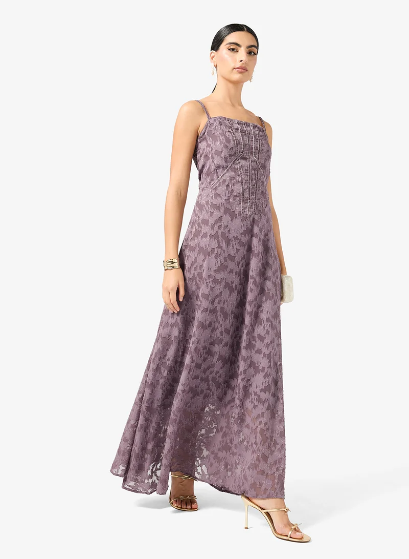 Ella  StrappY Dress With Croset Detail for Women | Best Price UAE
