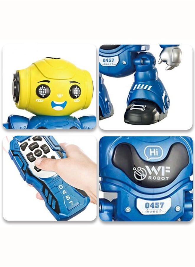 WF Robot Toys, Intelligent Remote Control Robots for Children, Rechargeable Programmable Robots with Gestures and Sensing, Walking and Dancing Robot Toys, Gifts for Boys and Girls over 3 Years Old  - Image 1