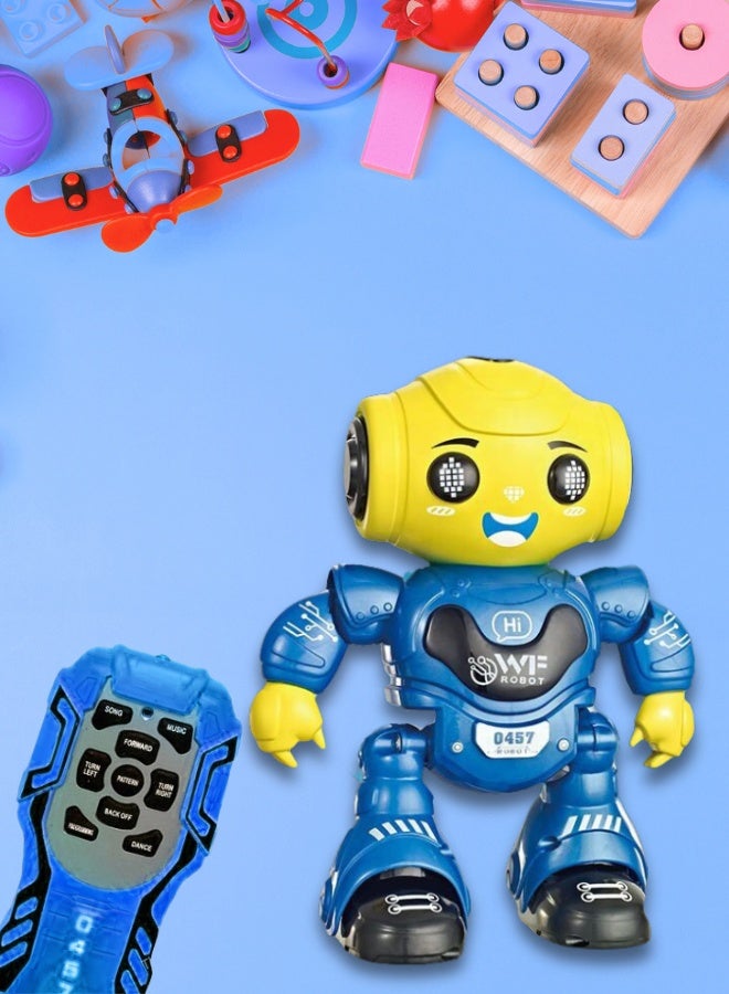 WF Robot Toys, Intelligent Remote Control Robots for Children, Rechargeable Programmable Robots with Gestures and Sensing, Walking and Dancing Robot Toys, Gifts for Boys and Girls over 3 Years Old  - Image 1