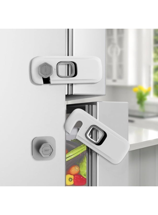 Mawan Child Safety Lock for Fridge & Drawers 1 PCS | No-Drill Magnetic Cabinet Lock | Baby Proof Protection | Easy Install - Image 2