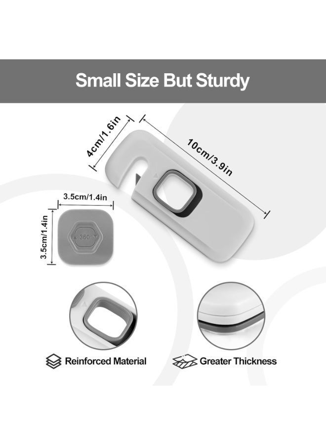 Mawan Child Safety Lock for Fridge & Drawers 1 PCS | No-Drill Magnetic Cabinet Lock | Baby Proof Protection | Easy Install - Image 1