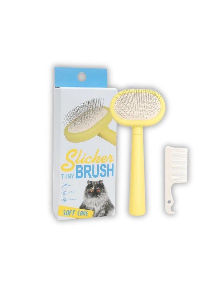 ساس Fyp Slicker Brush Small Yellow 