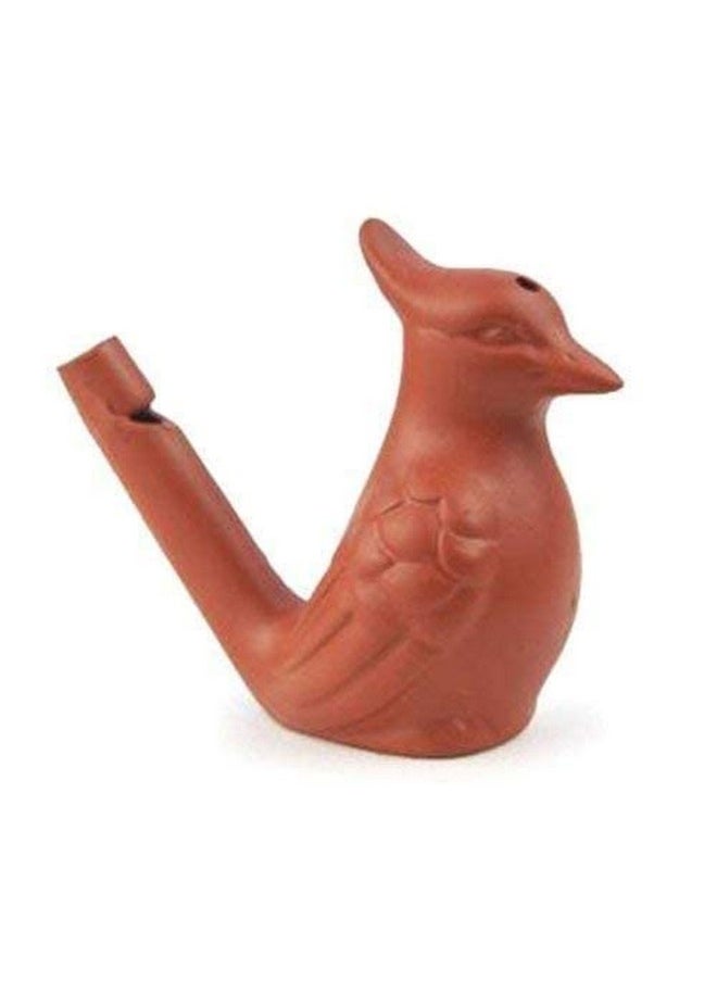 Generic - Generic Clay Bird Water Whistle, Multicolour, Set of 2 - Image 1