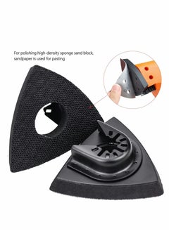 Y&D 4Pcs Sanding Pads 80 mm for Attaching Pads, Multi-Tool Blades Oscillating Multi Tool Accessories Compatible with Worx Mikita Dewalt Power  - Image 3