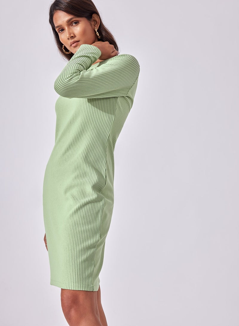 The Label Life Cut-Out Mini Dress - Image 3