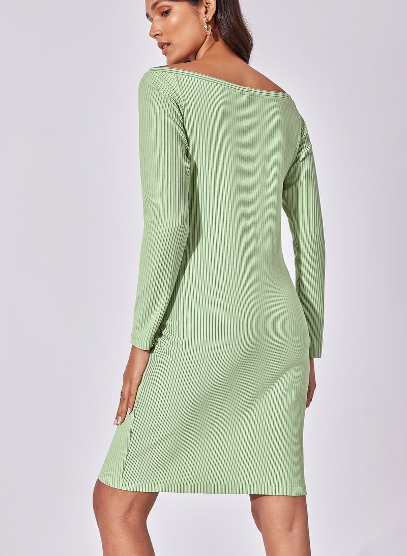 The Label Life Cut-Out Mini Dress - Image 4