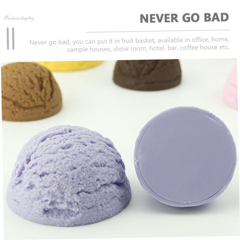 6 Realistic Simulation Ice Cream Balls for Home Shop Decoration Photography Education - Image 4