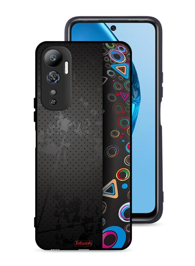 Tolwak Infinix Hot 20 4G Protective Case Cover Pattern - Image 1