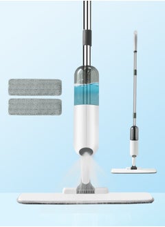 AHAKAC Spray Mop with 2 Washable Microfiber Pads-Cleaning Mop with 350ML Refillable Water Tank-Ceramic Floor Mop for Home Kitchen  - Image 1