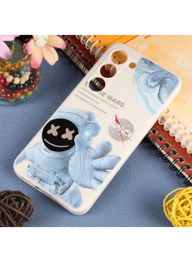 اس-توب جراب لهاتف Samsung Galaxy A12 / M12 / F12 جراب هاتف مقاوم للصدمات بنمط رائد فضاء المريخ - Image 2