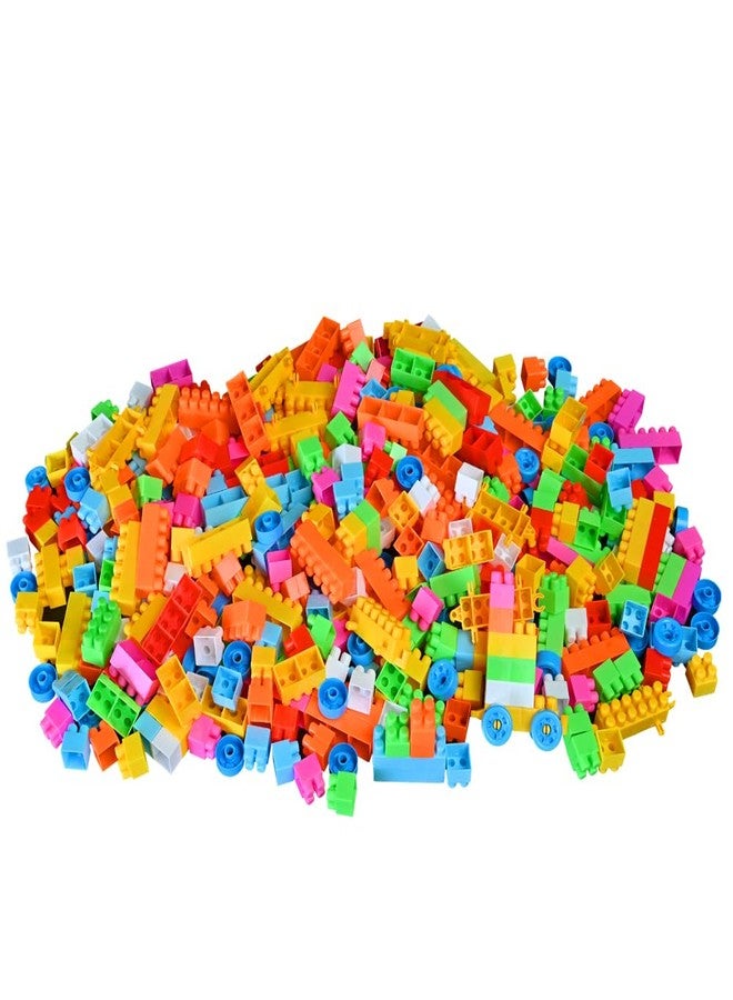 Faibhi 200pcs Building Blocks Set with Zipper Pouch, a Colorful and Engaging Educational Toy for Kids That Inspires Creativity and Puzzle-Solving. Durable, Multicolored Toy Set for Kids of +3 Years. - Image 3
