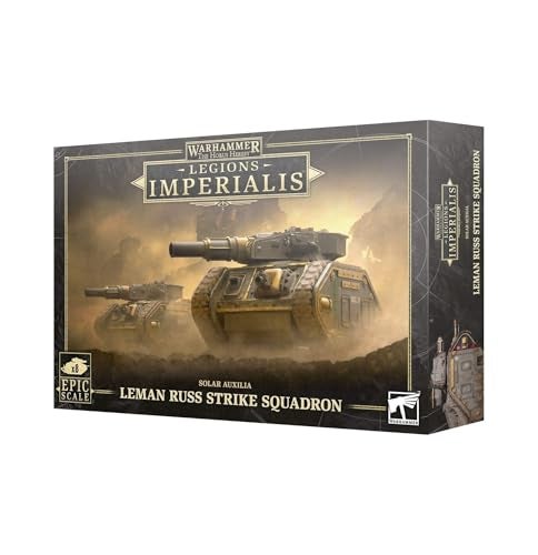 Warhammer Games Workshop Horus Heresy Legions Imperalis Leman Russ Strike Squadron Epic Scale - Image 1