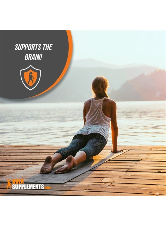 BULKSUPPLEMENTS.COM مسحوق مستخلص الجنكو بيلوبا - مستخلص أوراق الجنكو - مكملات الجنكو بيلوبا - الجنكو بيلوبا 120 ملغ - مسحوق الجنكو بيلوبا - خالي من الغلوتين، 120 ملغ لكل حصة (250 جرام - 8.8 أونصة) - Image 5