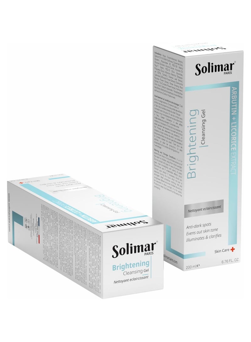 Solimar Paris Brightening Cleansing Gel 200Ml
