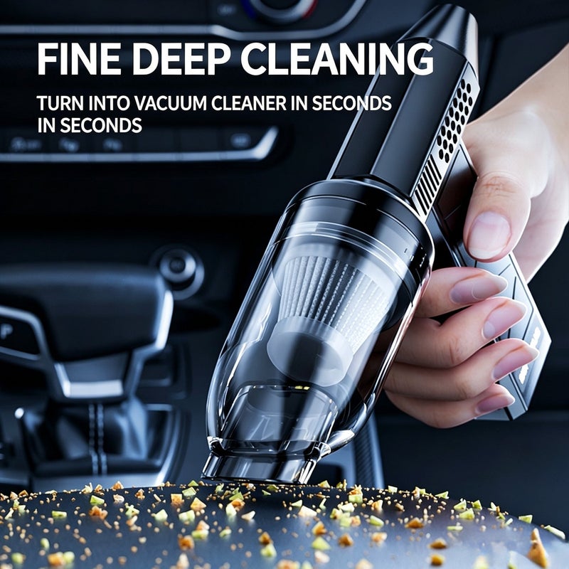 Cordless Handheld Turbo Blower Vacuum Cleaner 130000RPM - Image 2