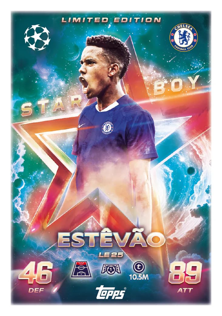 Topps لعبة بطاقات التداول والجمع UCC Match Attax 2025/26 (علبة مميزة 2 - المحاربون) - Image 2