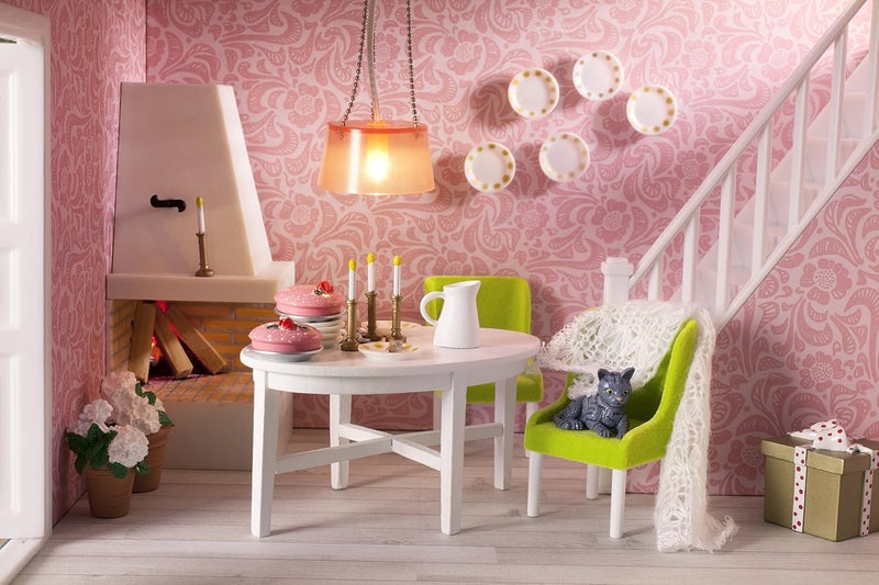 Lundby Smaland Dining Room Set White - Image 3