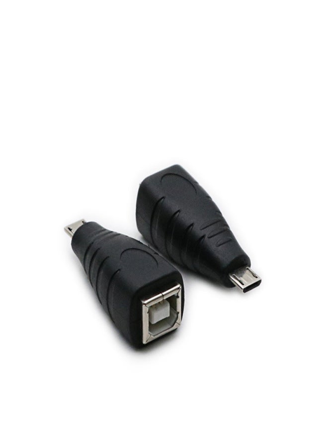 Micro5P USB To USB B Female Printer Interface MicroUSB Revolution Scanner Square Port Adapter-Color:micro5P Revolution USB B Female  - Image 3