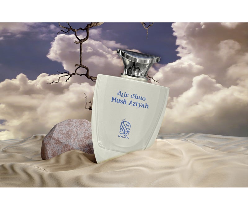 NYLAA Musk Aziyah Eau De Parfum (EDP) 100ML | Premium Unisex (Men and Women) Perfume | Long Lasting Fragrance | Daily Use - Image 5