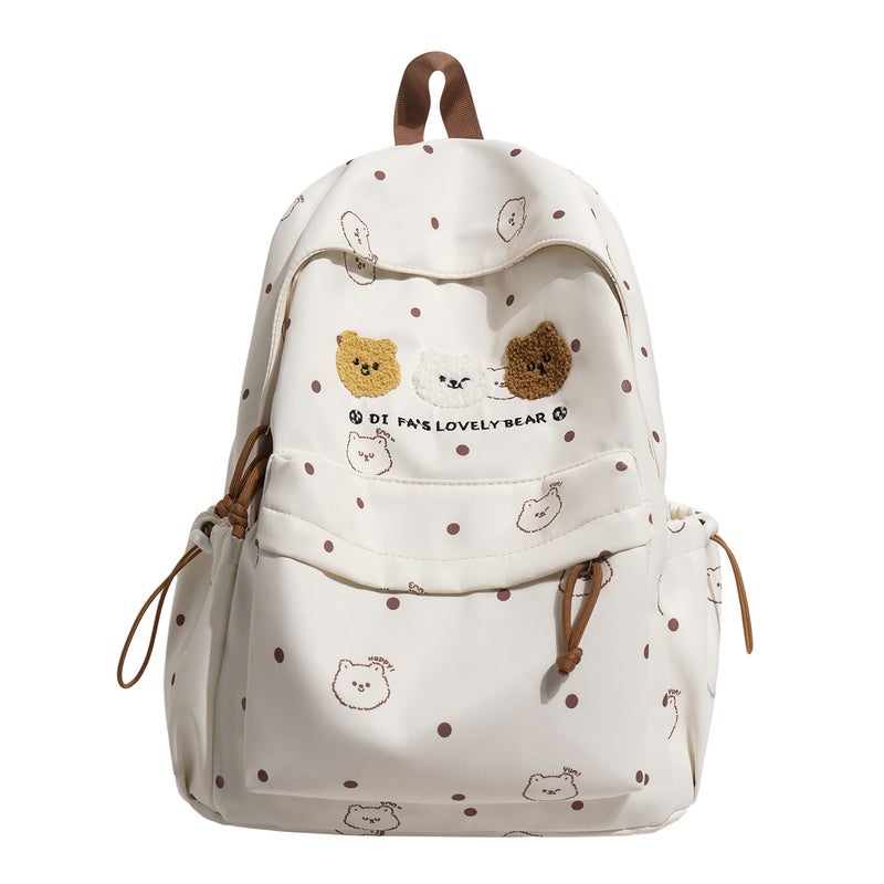 Cute Bear Student Backpack - Image 5