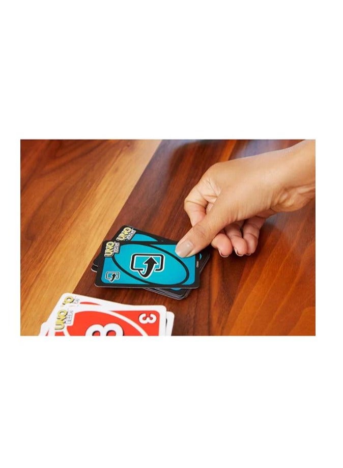 UNO Baby Uno Flip! Multicolor Double Side Flip Cards for Card Game GDR44 Special Party Flip Cards 9.23x1.9x14.44cm - Image 5