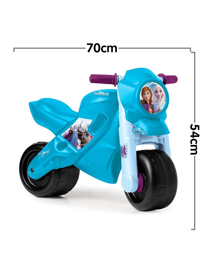 فيبر دراجة C20 Rideon Moto Frozen 2 زرقاء كبيرة - Image 3
