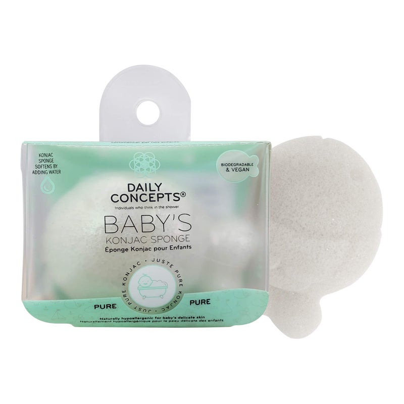 DAILY CONCEPTS Your Baby Konjac Sponge, Pure - Image 1