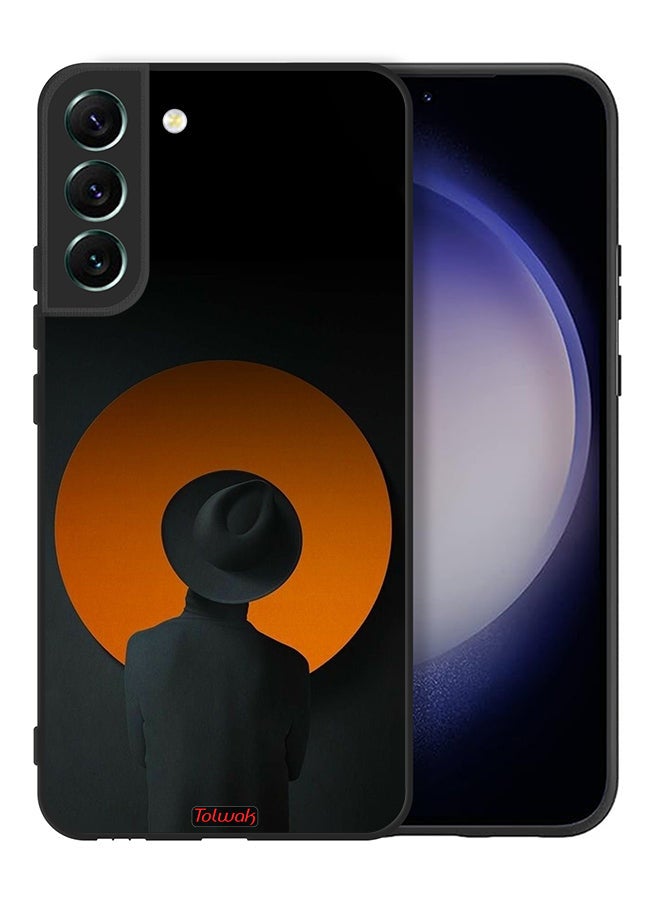 Tolwak Samsung Galaxy S22 5G Protective Case Cover Hat Boy Art - Image 2