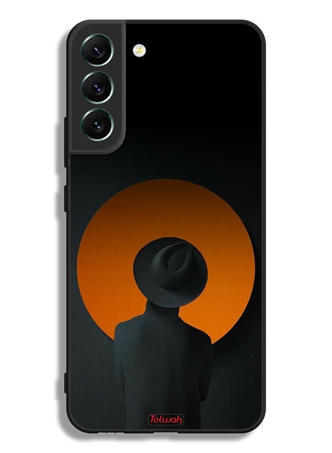 Tolwak Samsung Galaxy S22 5G Protective Case Cover Hat Boy Art - Image 3