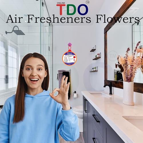 TDO Toilet Bathroom Air Freshener Flowers block Rose, Jasmine,Lemon, Mogra,Sandal, Lavender Fragrances Pantry, Bathroom, Toilet, Wardrobe, wash Basin Pack Of 6 Each 60 Gram - Image 4