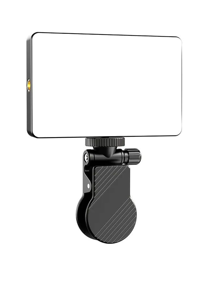 M12 LED Tricolor Photography Video Light, Rechargeable Square Phone Clip LED, Pocket Video Light - Image 2