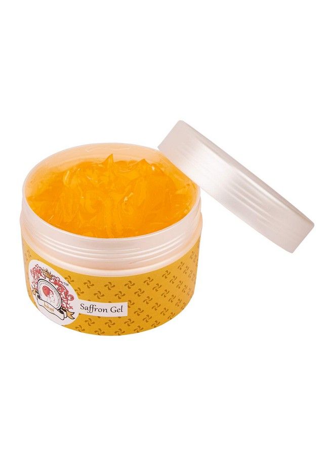 Indrani Cosmetics جل الزعفران إندرااني للنساء لبشرة متألقة وإزالة تان الشمس 300 جرام - Image 4