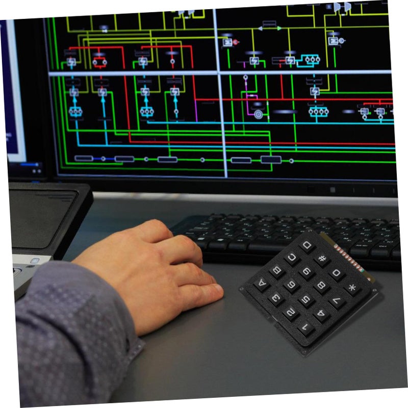 Tactile Membrane Keypad Module 4x4 Array for Microcontroller Industrial Input - Image 5