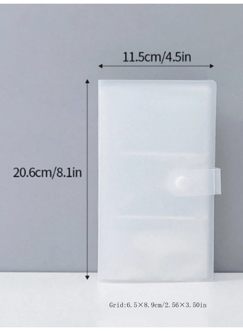 HPRT Transparent Photo Album, 120 Slots PP Material Clear Photo Holder, Stores 2x3 Inch Pictures Postcards Ticket Stubs, Matte Finish (Clear) - Image 3