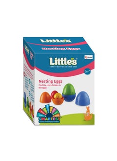 Little's Nesting Eggs I Activity Toy For Babies I Multicolor I For Infant & Preschool Toys I Develops Motor & Reasoning Skills,4 Pcs  - Image 5