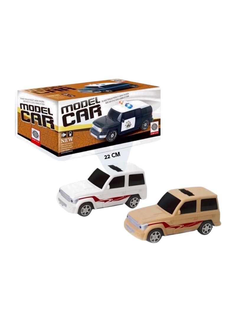 لعبة سيارة لعب للأطفال 2 قطعة