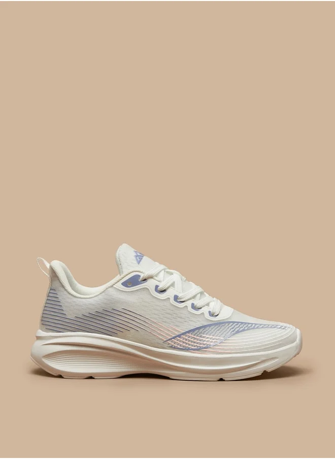 Oaklan by Shoexpress Women's Textured Lace-Up Sports Shoes
