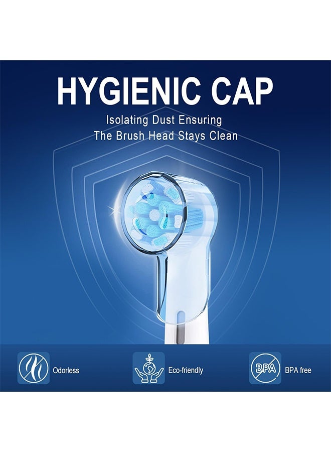 6 Pack Toothbrush Covers for Oral B iO Replacement Heads, Toothbrush Cover Caps for Oral B Bruan Pro 1000 Electric Toothbrush Head，iO Toothbrush Head Cover for Travel & Home (Mixing Colors) - Image 4