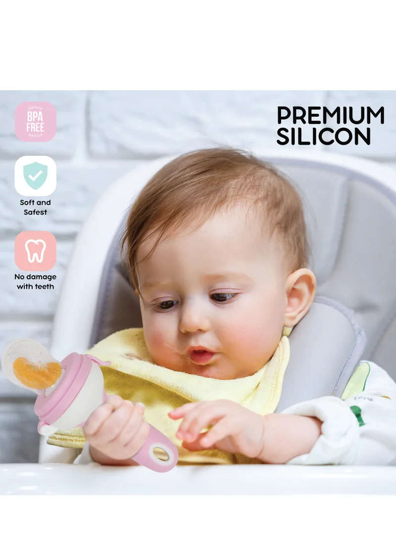 Disney Minnie Mouse Baby Pacifier Silicone Fresh Fruit Infant Teether With Handle 6 To 9 Months Official Disney Product