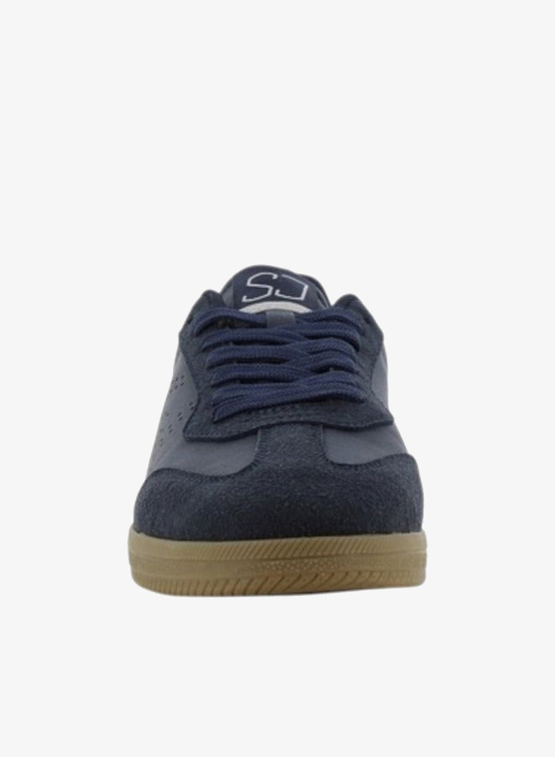 SJ Men's Perforated Sneakers with Lace-Up Closure - 637602-553 - Image 5