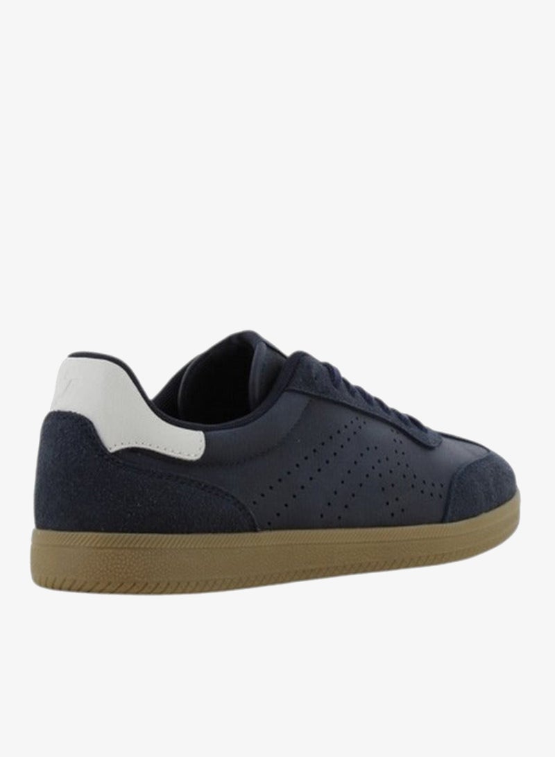 SJ Men's Perforated Sneakers with Lace-Up Closure - 637602-553 - Image 3