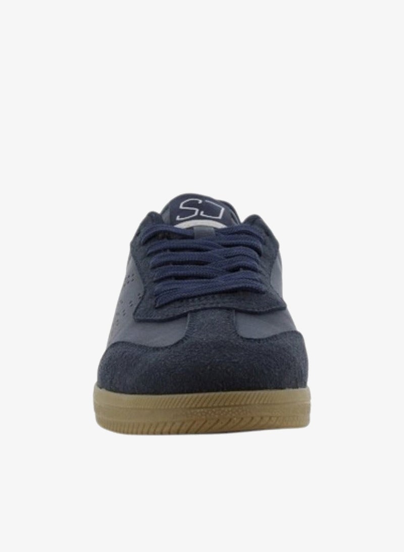 SJ Men's Perforated Sneakers with Lace-Up Closure - 637602-553 - Image 5
